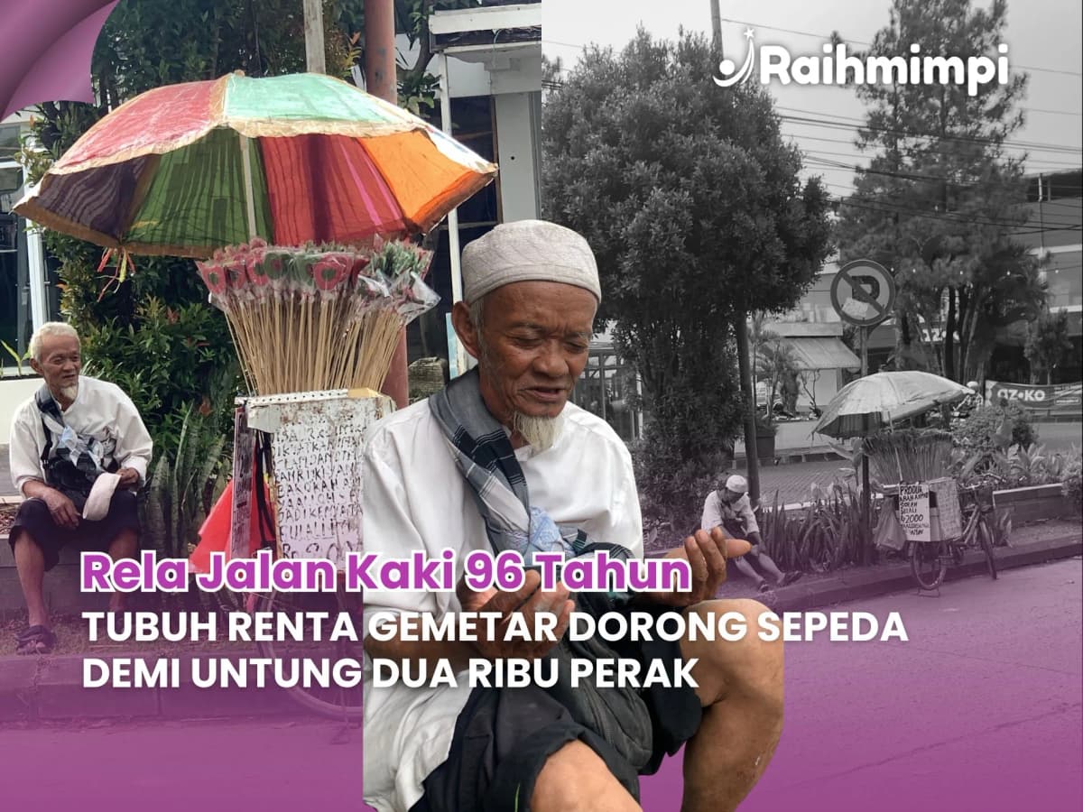 Foto campaign Berbagi Kebahagiaan untuk Lansia Pejuang Nafkah