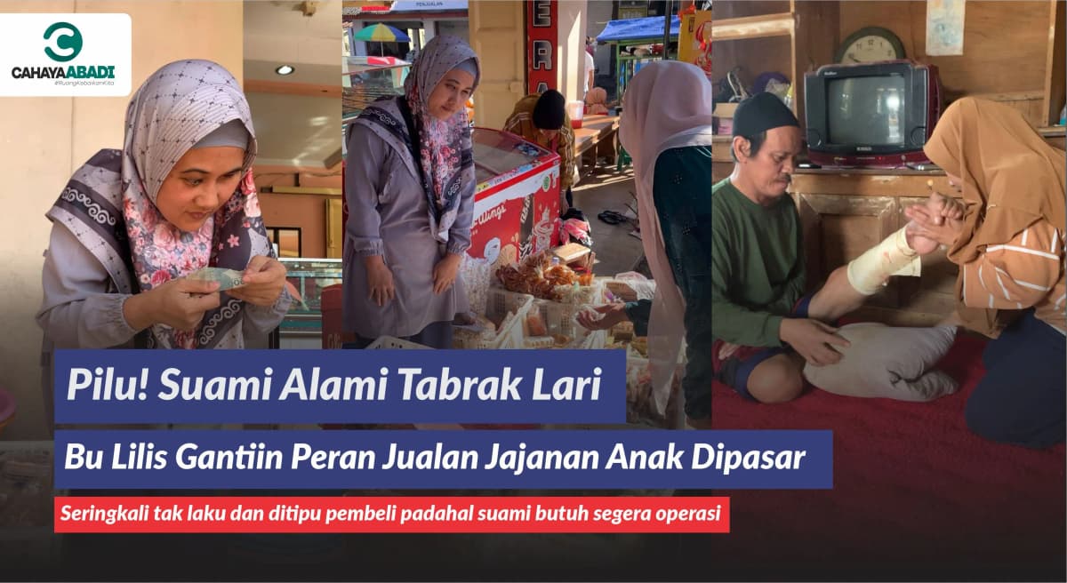 Foto campaign Bantu Perjuangan Bu Lilis Selamatkan Suami Korban Tabrak Lari
