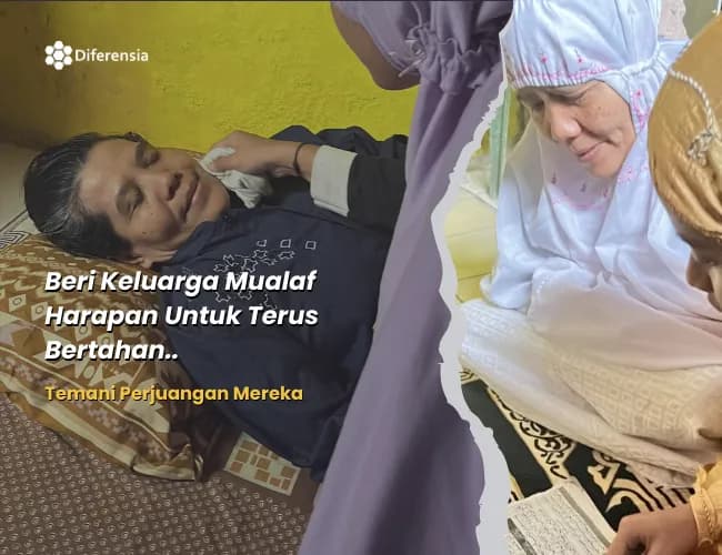 Foto campaign Ketuk Pintu Langit untuk Yatim, Mualaf, dan Hajatmu