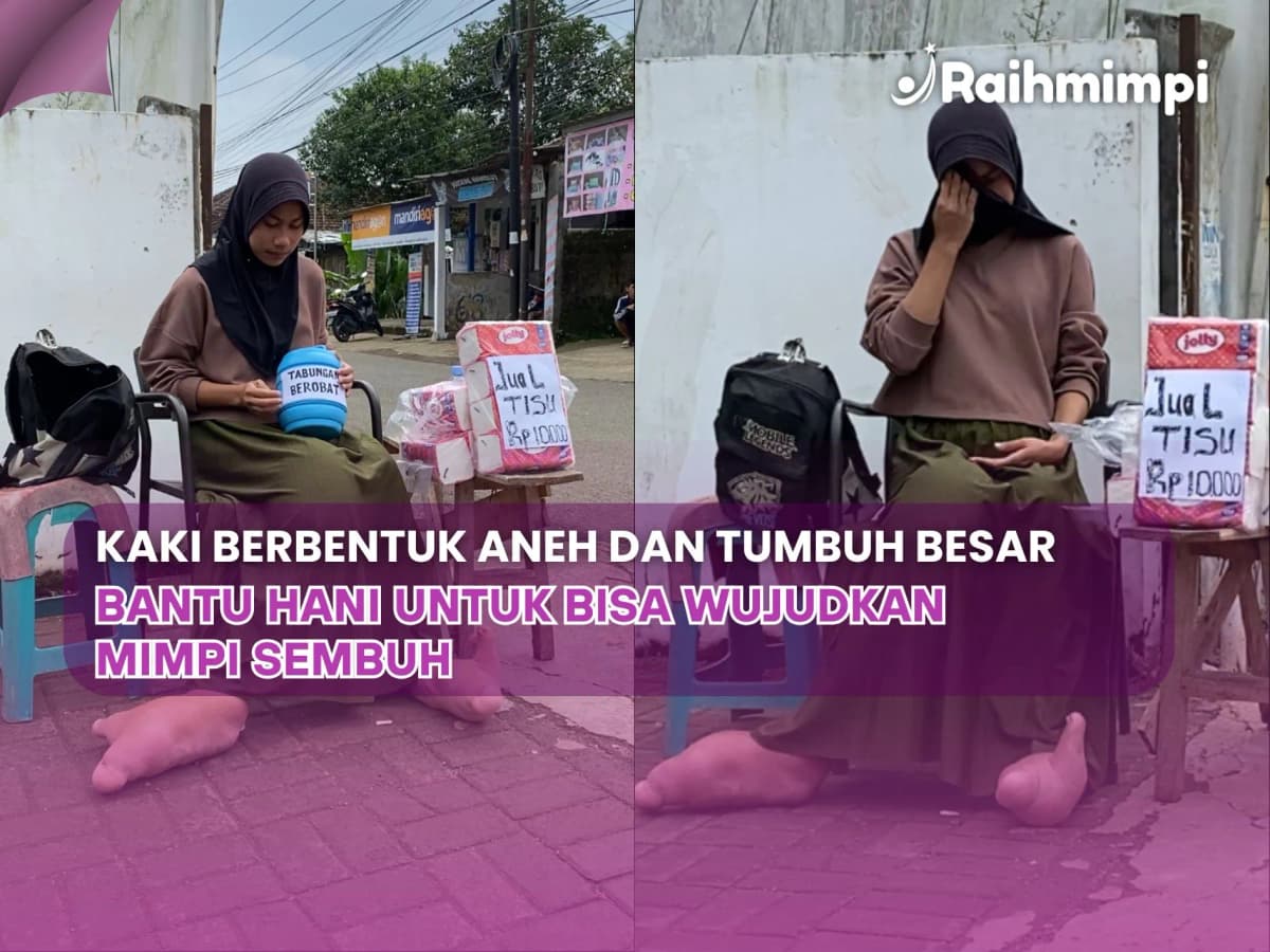 Foto campaign Peluk Harapan Para Pejuang Sembuh Bisa Tersenyum