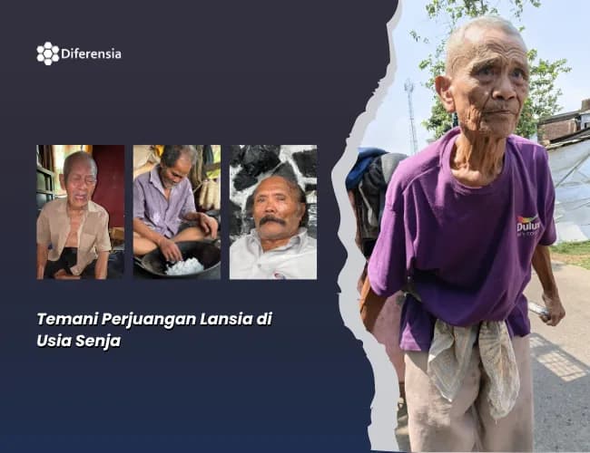 Foto campaign Pahala Jariyah Bantu Lansia Pejuang Nafkah