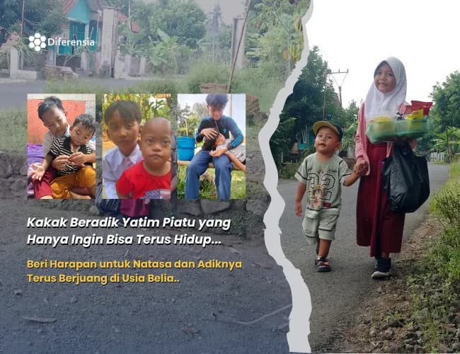 Foto campaign Booking Pahala Lewat Borong Dagangan Anak Yatim