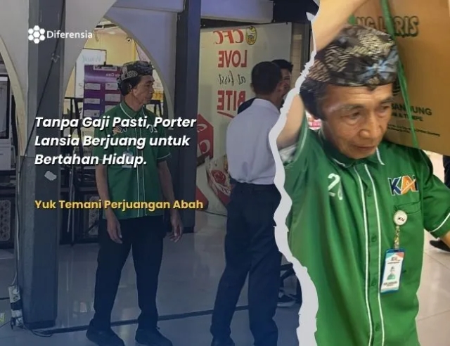 Hati yang Tulus. Apresiasi Pejuang Porter Kereta