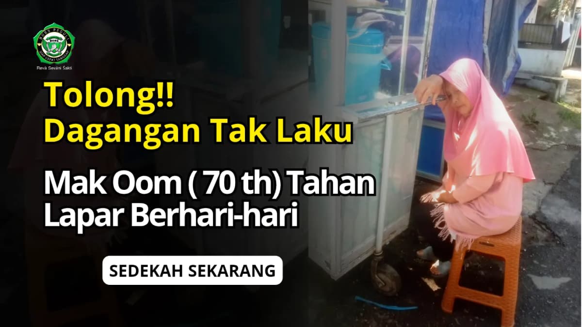 Foto campaign Perjuangan Lansia Sebatang Kara Demi Sesuap Nasi