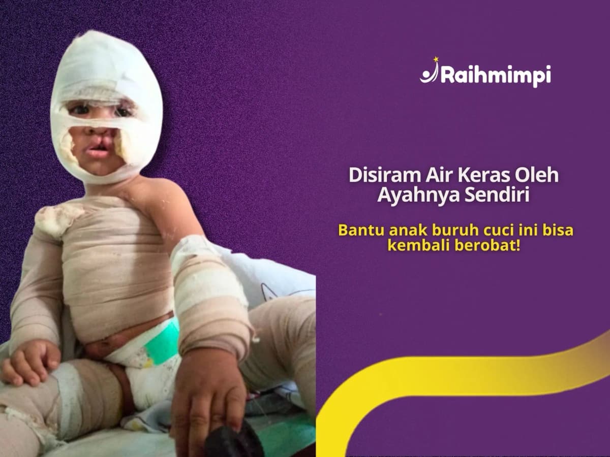 Foto campaign Bantu Ukir Senyuman Para Pejuang Sembuh