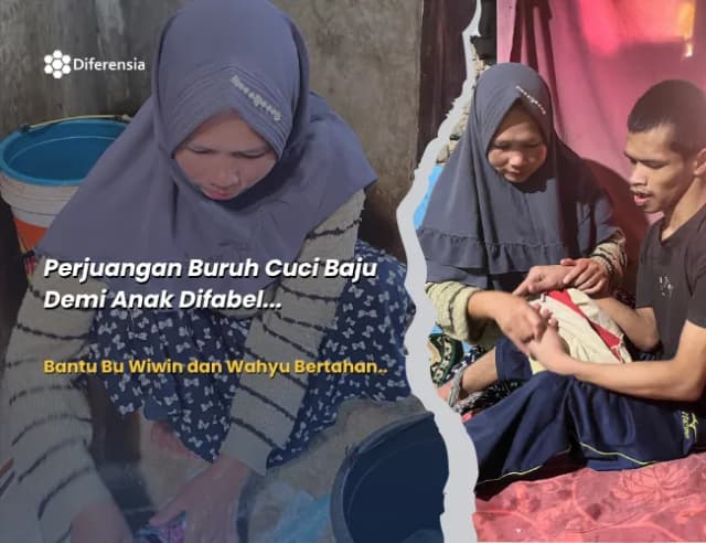 Bantu Ibu Tangguh. Semoga Allah Jaga Kesehatan Anda