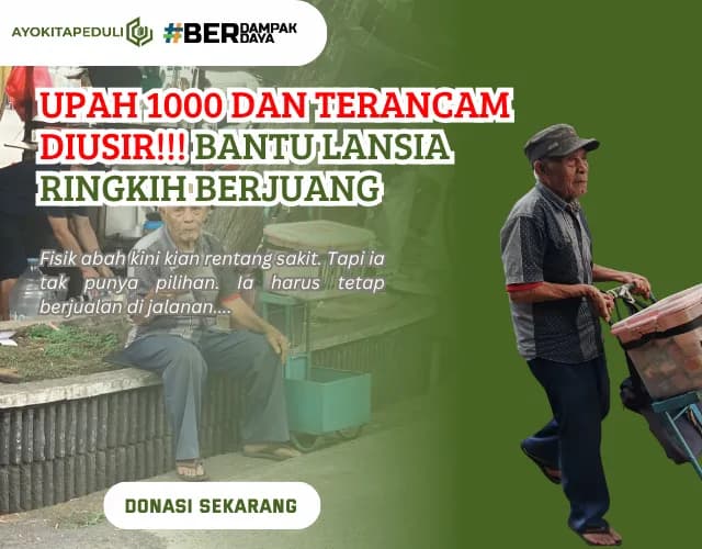 Sering Kelaparan Juang Lansia Ringkih Penjual Kopi