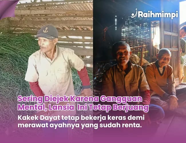 Berbagi Senyuman bagi Pejuang Nafkah Lansia Dhuafa