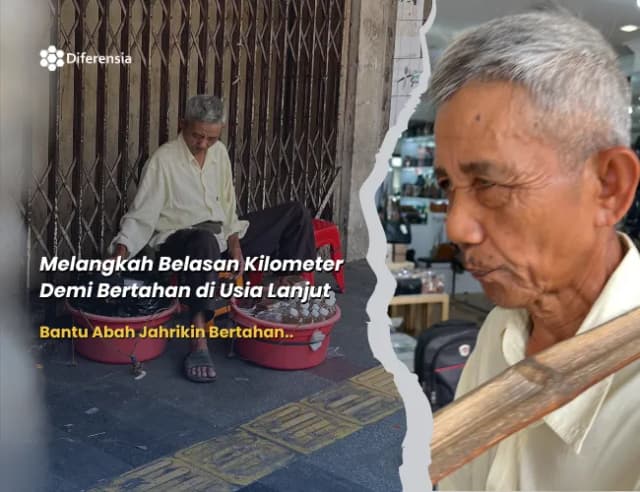 Bantu Perjuangan Seorang Ayah Menahan Lapar Demi Sekolah Anak