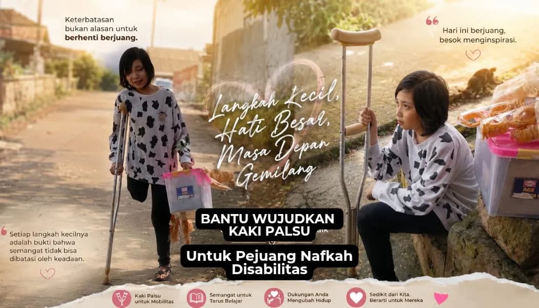 Foto campaign Bantu Wujudkan Alat Bantu Disabilitas Untuk Osi Dan Penyintas Lainnya