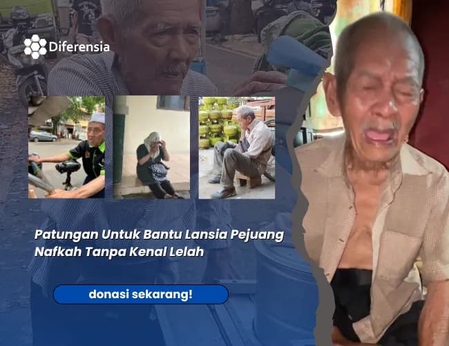 Foto campaign Patungan Bantu Lansia Pejuang Nafkah Tanpa Kenal Lelah