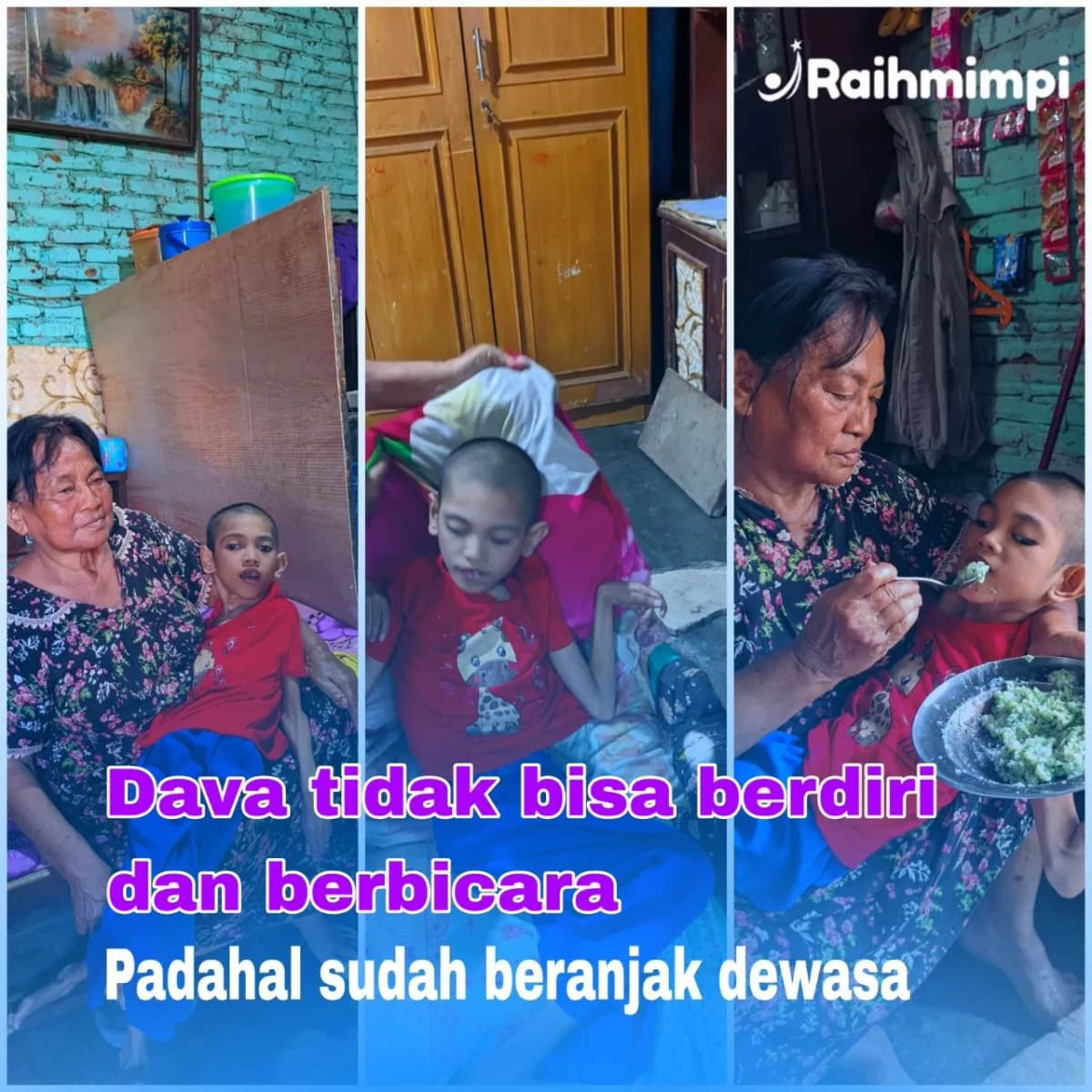 Foto campaign Bantu Dava Memiliki Kursi Roda dan bisa Terapi Epilepsi