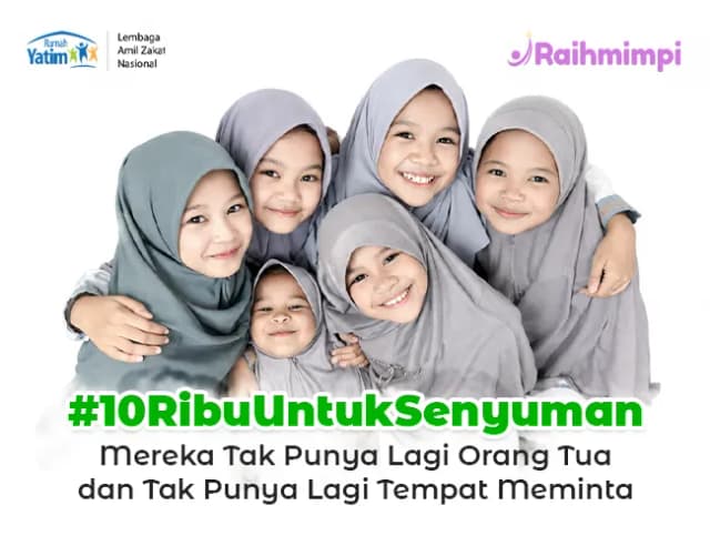 Wujudkan Mimpi Kecil Yatim dengan Sedekah Mulai 10 ribu