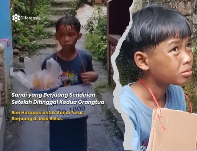 Tabung Akhirat dengan Bantu Sandi Yatim Piatu Terlantar