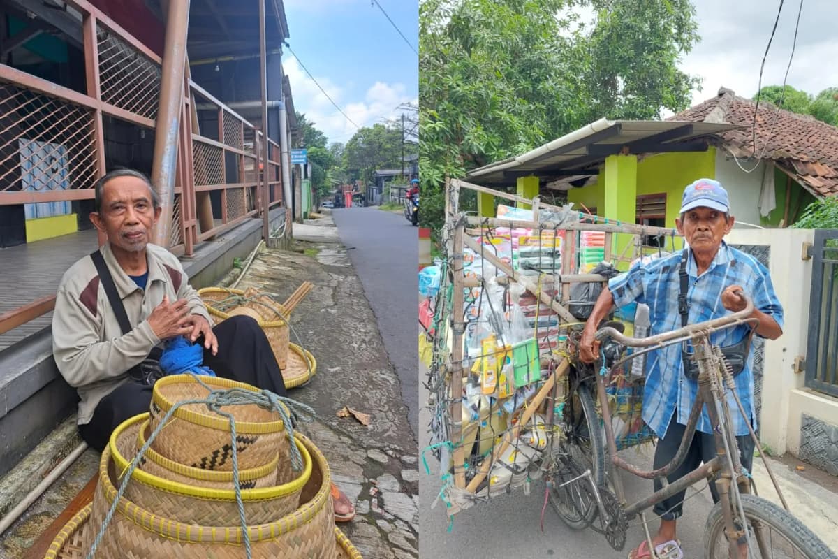 Foto campaign Bantu Perjuangan Lansia Pencari Nafkah Tuk Keluarga