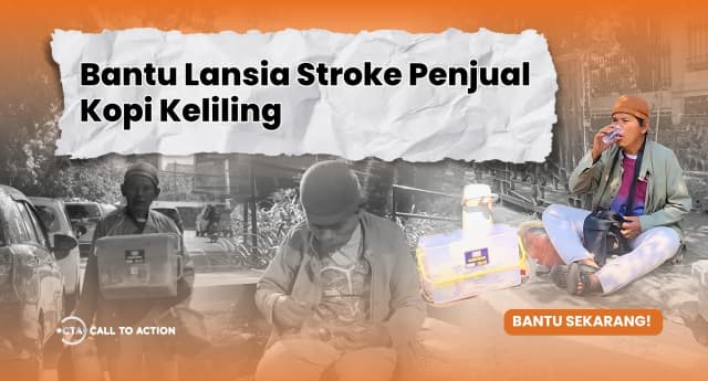 Bantu Perjuangan Lansia Stroke Bertahan Hidup di Jalanan