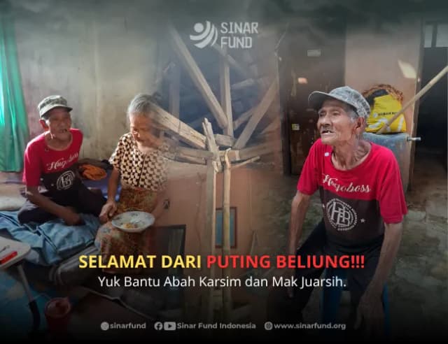 Rumahnya Roboh Harapannya Jangan Ikut Runtuh