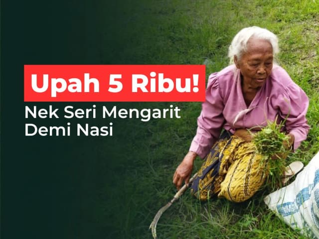 Bantu Pangan Lansia Jangan Biarkan Nenek Seri Kelaparan di Masa Senja