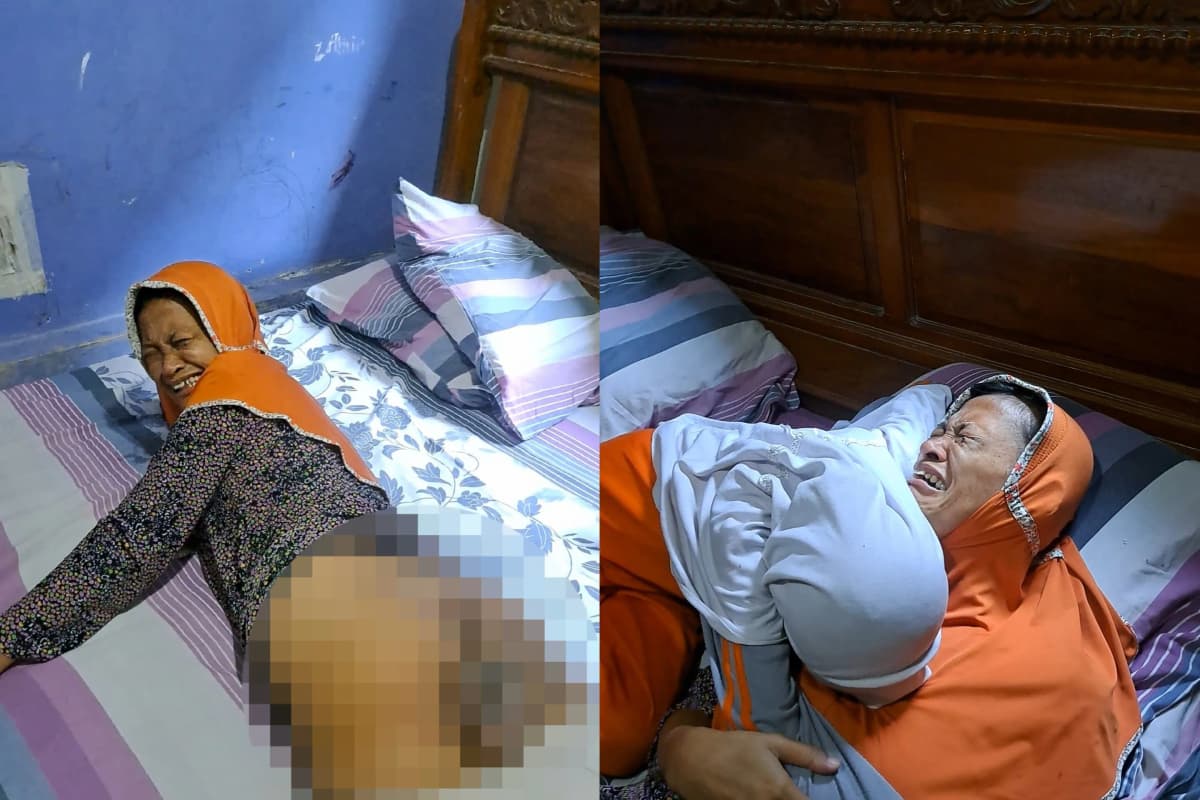 Foto campaign Tumor Makin Besar Mari Bantu Perjuangan Ibu Mira Tuk Sembuh