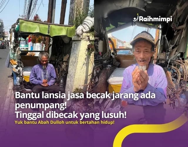 Becak Jadi Rumah- Wujudkan Tempat Tinggal Layak Abah Duloh