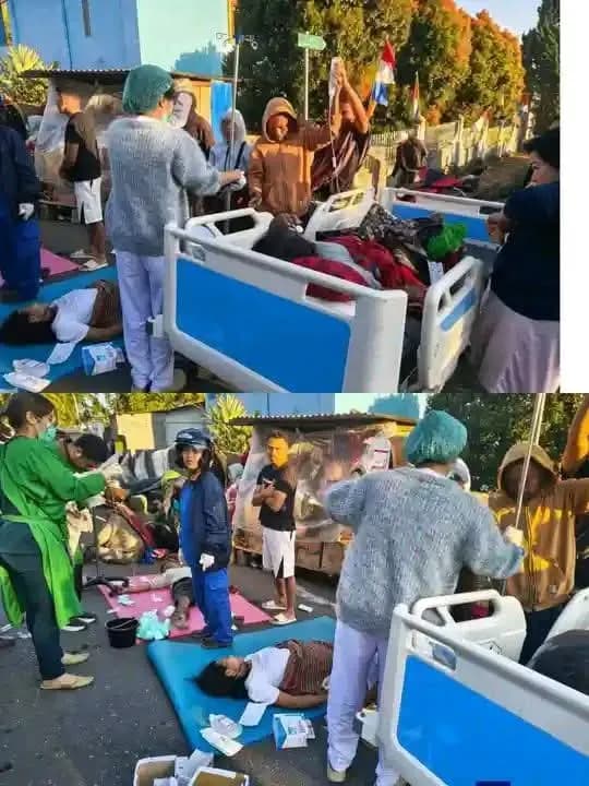 MARI BERSAMA BANTU SAUDARA KORBAN GEMPA FLORES
