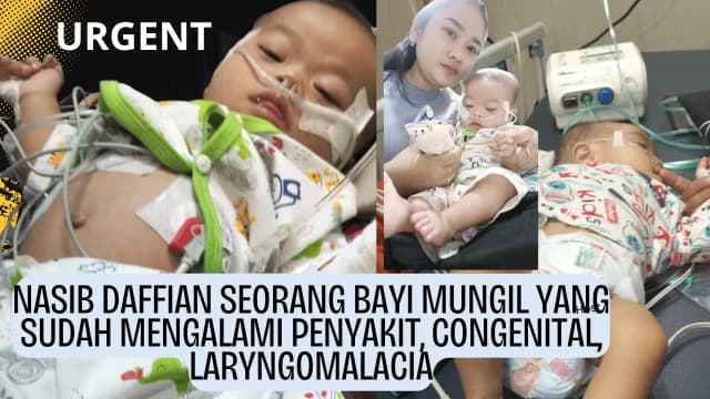 Di tingal seorang ayah ibunda daffian berjuang sendiri