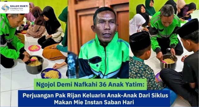 Bantu 36 Anak Yatim Hidup Layak
