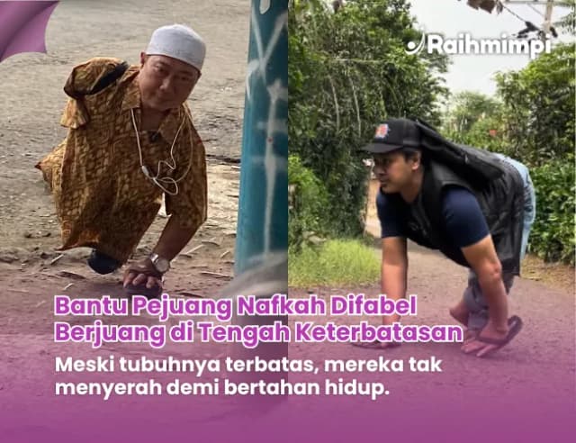Bantu Mereka yang Tetap Berjuang di Tengah Keterbatasan