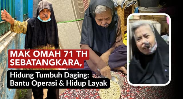 Bantu mak Omah Lansia Sebatangkara Bisa hidup layak
