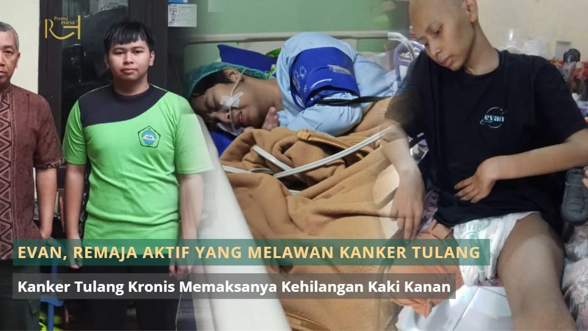 Foto campaign Evan, Remaja Aktif yang Melawan Kanker Tulang