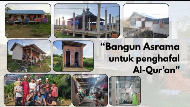 Bangun Asrama Untuk Penghafal Alquran