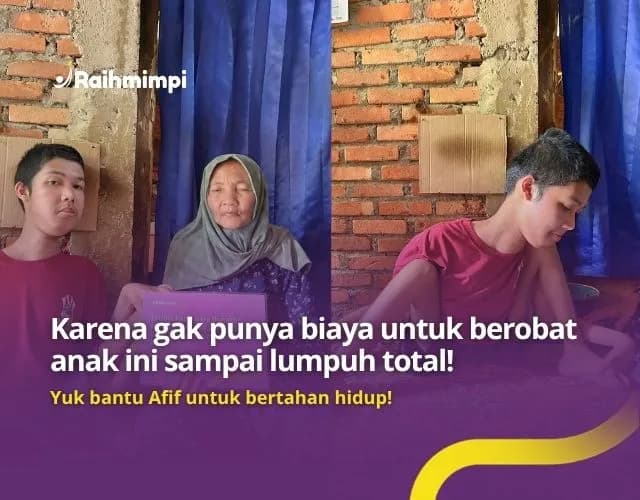 URGENT Bocah Ini Terancam Lumpuh Total Karena Kelainan Tulang