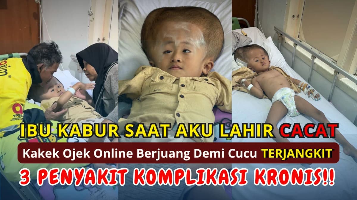 Foto campaign TOLONG Bantu Adik Tangguh Melawan 3 Penyakit Komplikasi Kronis