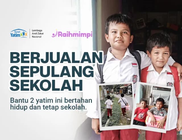Ayah Meninggal - Gibril dan Adiknya Jualan Gorengan Demi Upah 10 Ribu